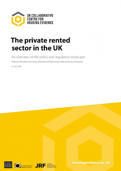 The private rented sector in the UK