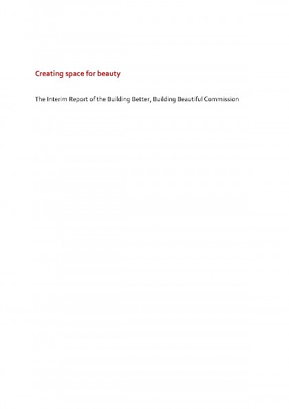Creating space for beauty