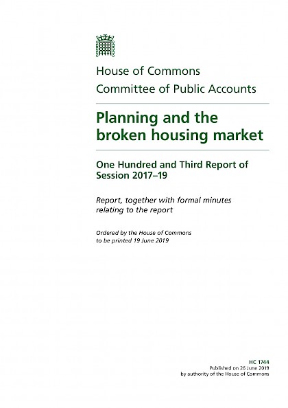 Planning and the broken housing market
