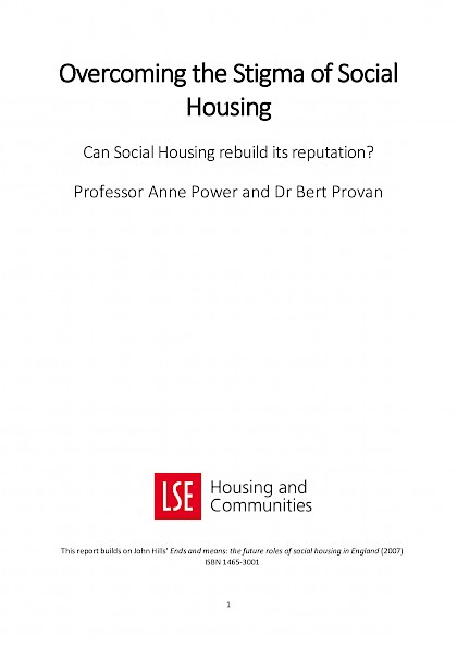 Overcoming the Stigma of Social Housing