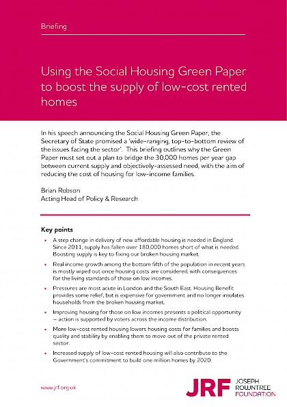 Social Housing Green Paper - Briefing note