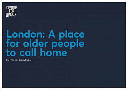London: A place for older people to call home