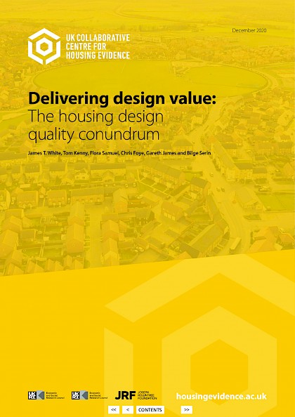 Delivering design value: the housing design quality conundrum