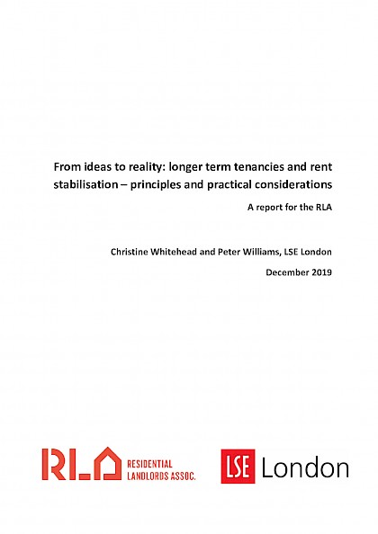 From ideas to reality: longer term tenancies and rent stabilisation – principles and practical considerations