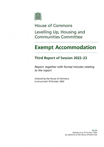Exempt Accommodation