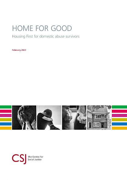 Home for Good: Housing First for domestic abuse survivors