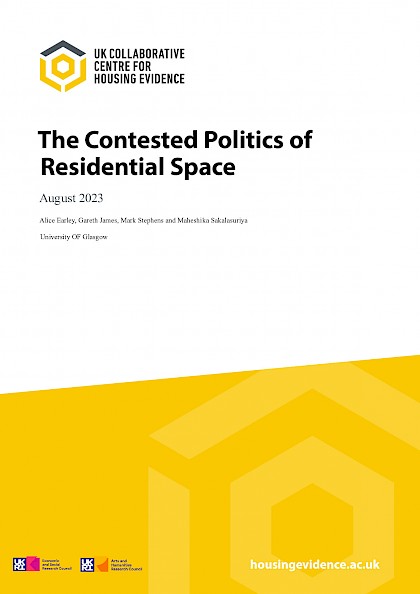 The Contested Politics of Residential Space