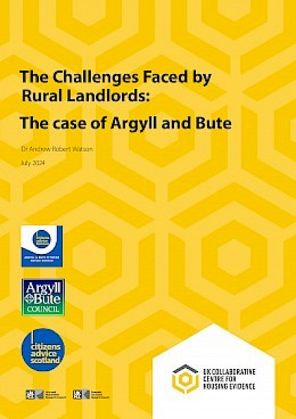 The challenges faced by rural landlords: The case of Argyll and Bute
