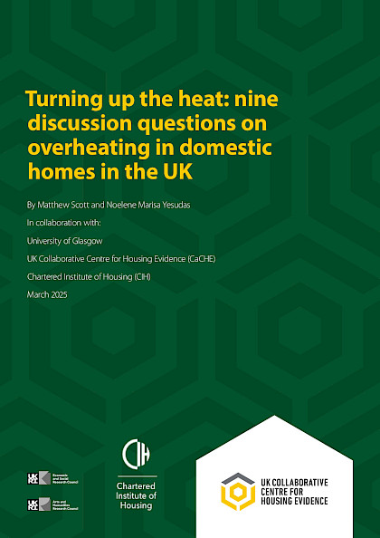 Turning up the heat: nine discussion questions on overheating in domestic homes in the UK