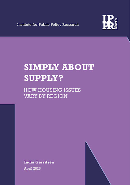 Simply about supply? How housing issues vary by region