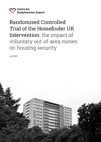 Homefinder UK Intervention: the impact of voluntary out-of-area moves on housing security